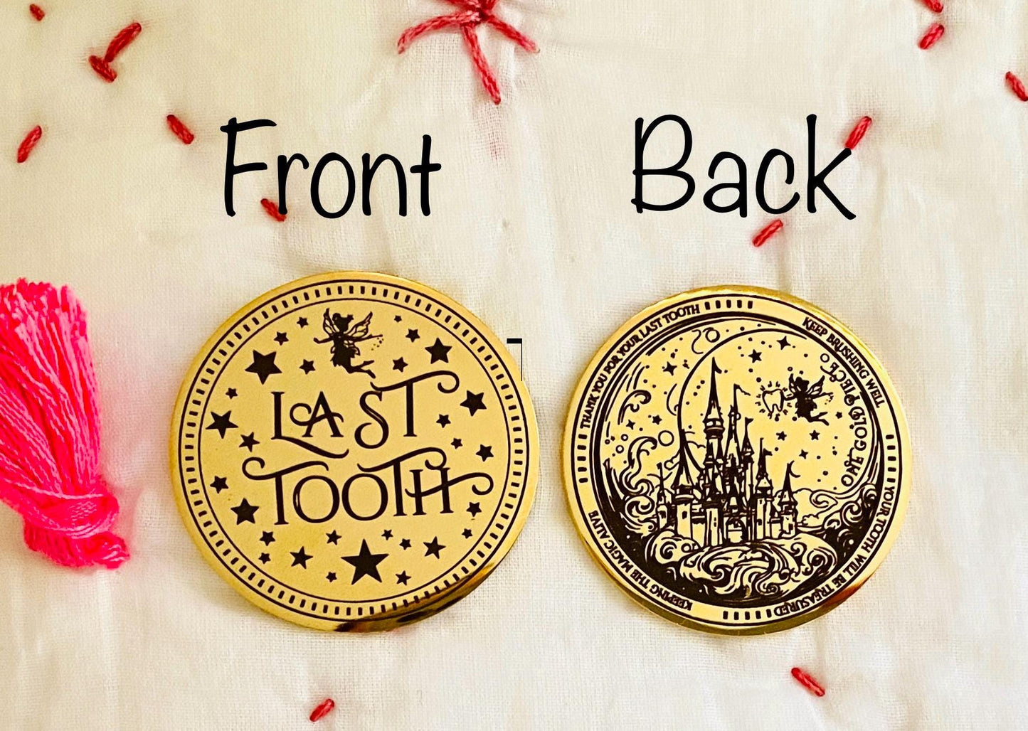 Final Milk Tooth Fairy, Last Baby Tooth Fairy - Final Tooth Collection Fairy Set- Tooth Fairy Gifts - Last Tooth Collection