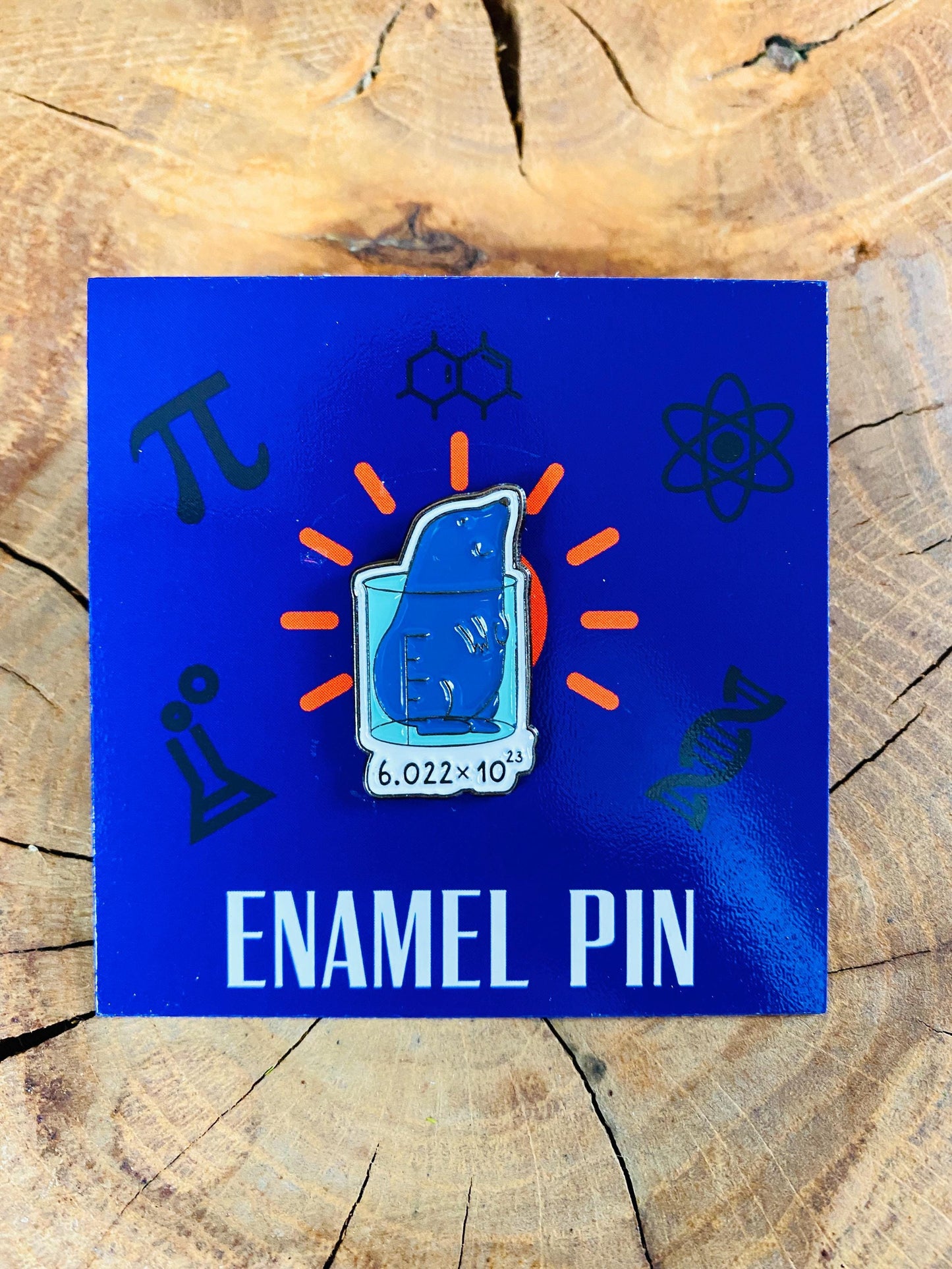 Science Enamel Pin Chemistry, University Badge, Science Teacher gift- chemist- physicist gift! Secret Santa, Stocking Filler, Christmas Gift