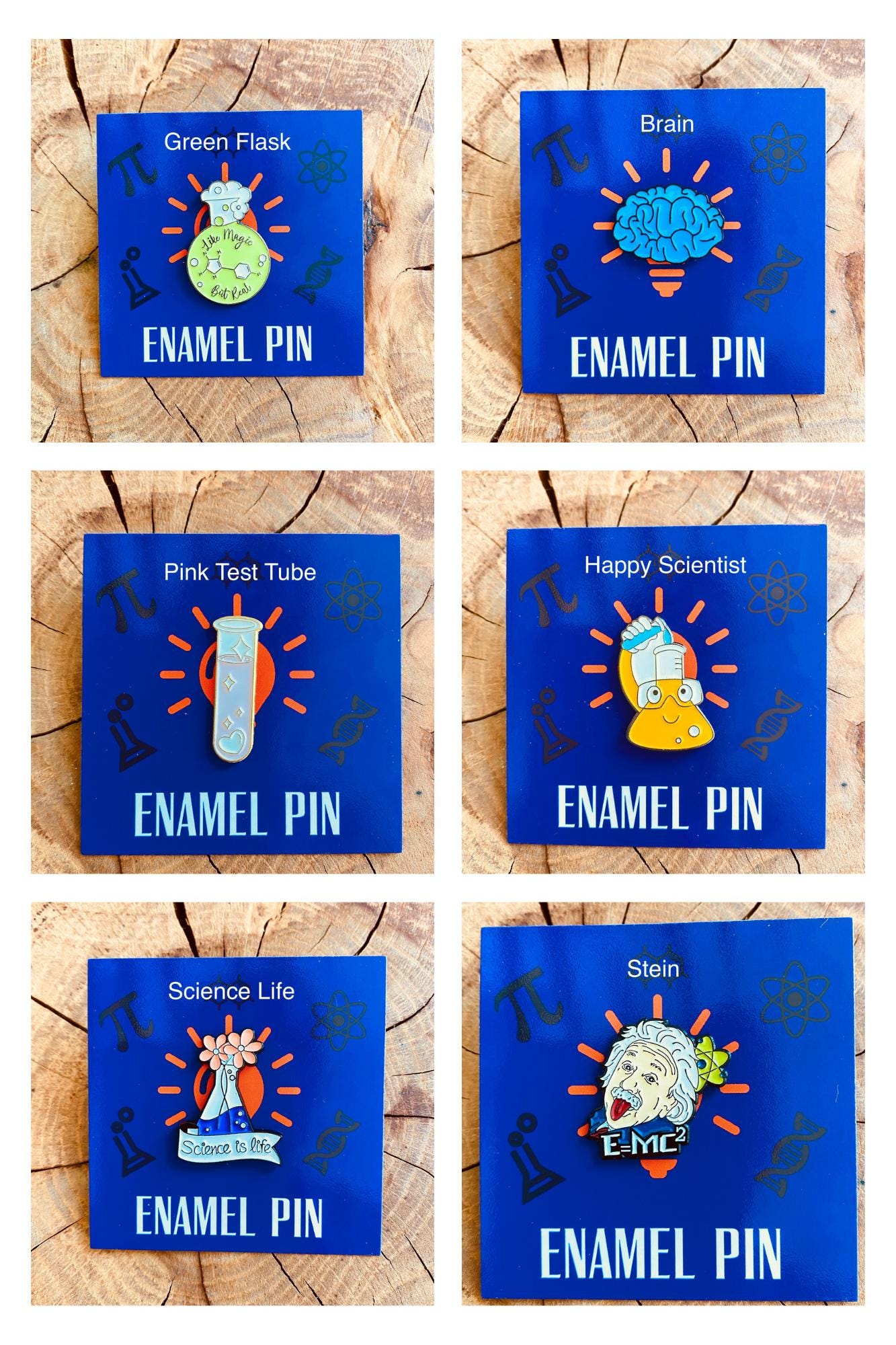 Science Enamel Pin Chemistry, University Badge, Science Teacher gift- chemist- physicist gift! Chemistry end of term science student gift