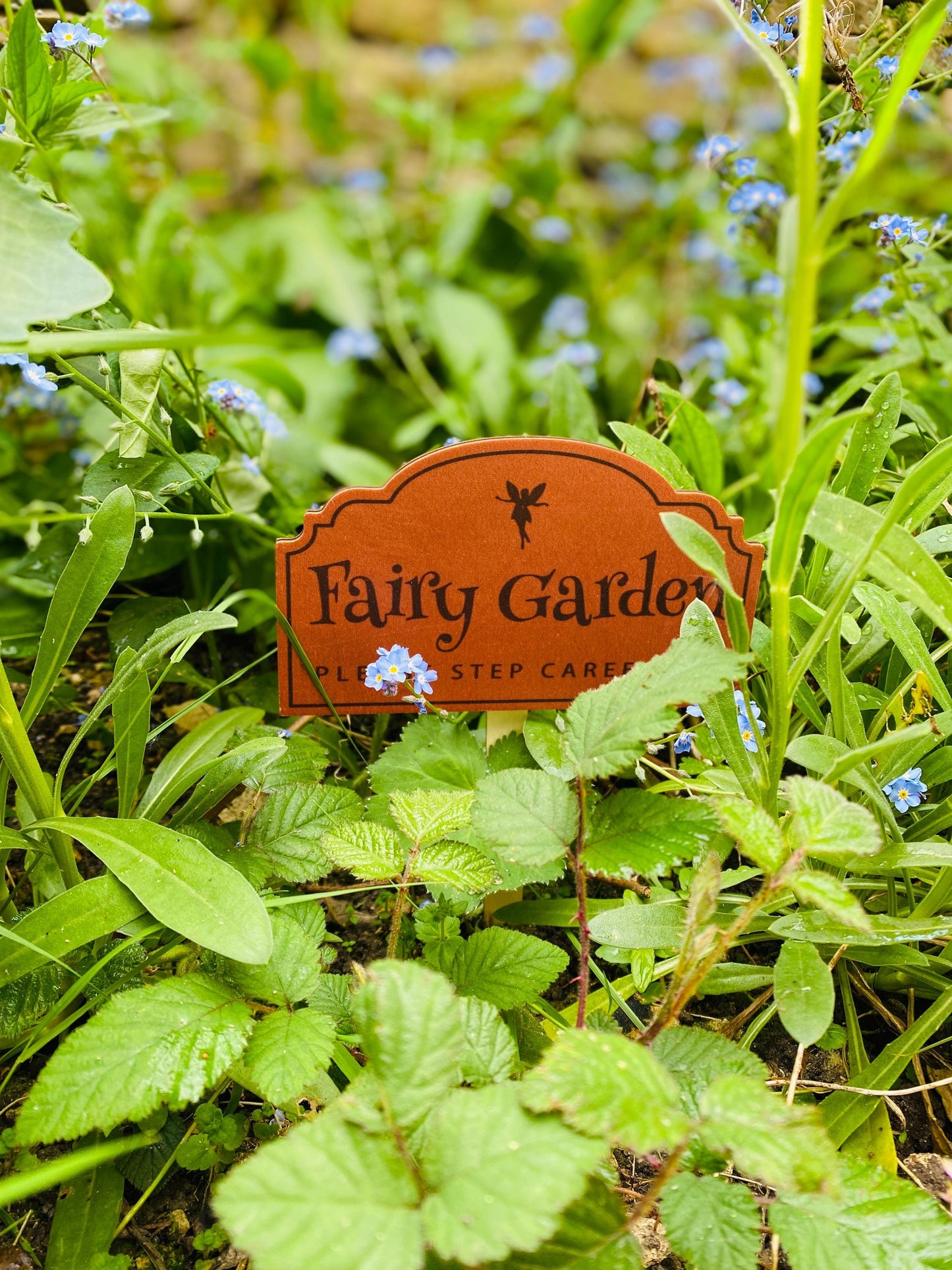 Fairy Garden Sign- protect your Garden Fairies from being disturbed by Big People!
