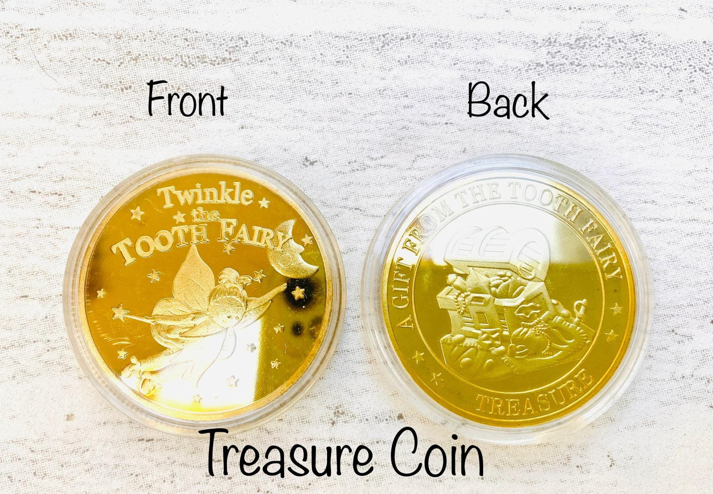 Fairy Dust Bottles - Tooth Fairy Gift or Fairy Party Bag Fillers -mini Fairy Dust Glitter Bottles! Tooth Fairy Gold Coin -Tooth Fairy Letter