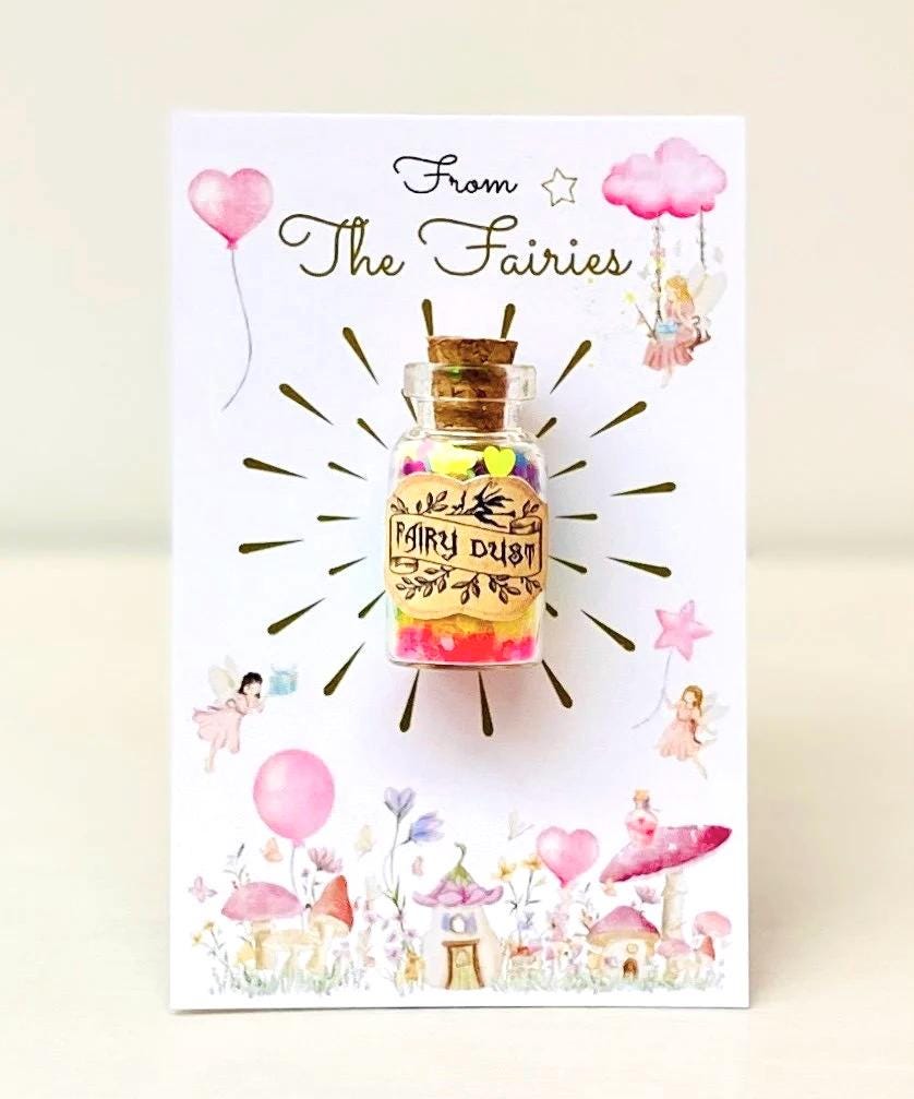 Fairy Dust Bottles for Fairy Party Bags- Rainbow Fairy Dust- Fairy Dust Glitter Bottles! Wedding Favours! Fairy Birthday