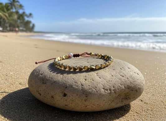 Copper Good Luck Friendship Bracelet-Wealth & Prosperity Tibetan Bracelet-Gold Rope Healing Spiritual Protection Bracelet (boho hippie)