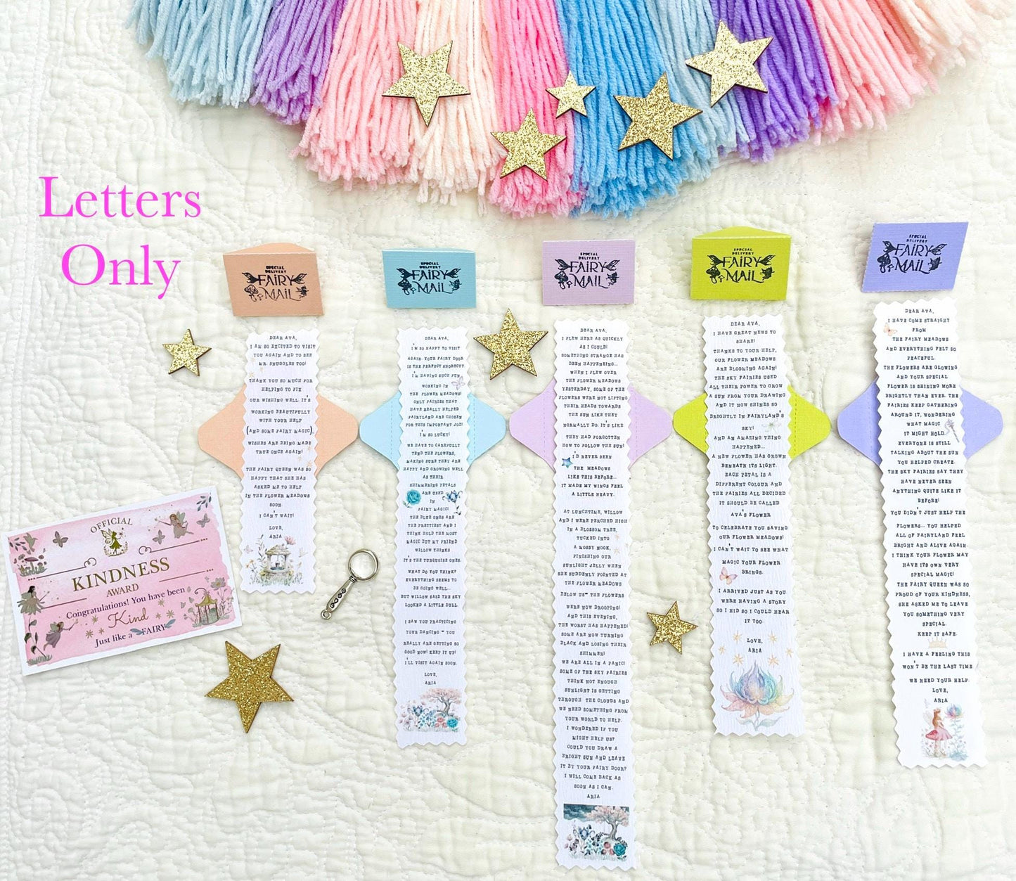 Personalised Fairy Adventure Letters | Aria’s Flower Meadows Adventure (Part 2) | Interactive Fairy Mail | Fairy Door Gifts | Fairy Mail