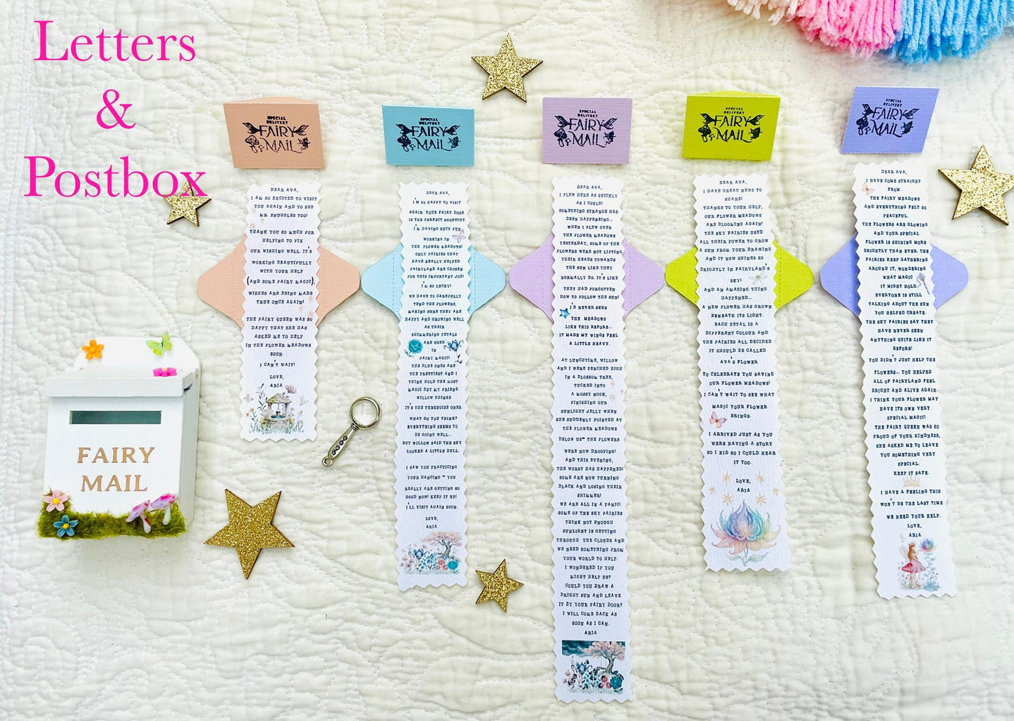 Personalised Fairy Adventure Letters | Aria’s Flower Meadows Adventure (Part 2) | Interactive Fairy Mail | Fairy Door Gifts | Fairy Mail