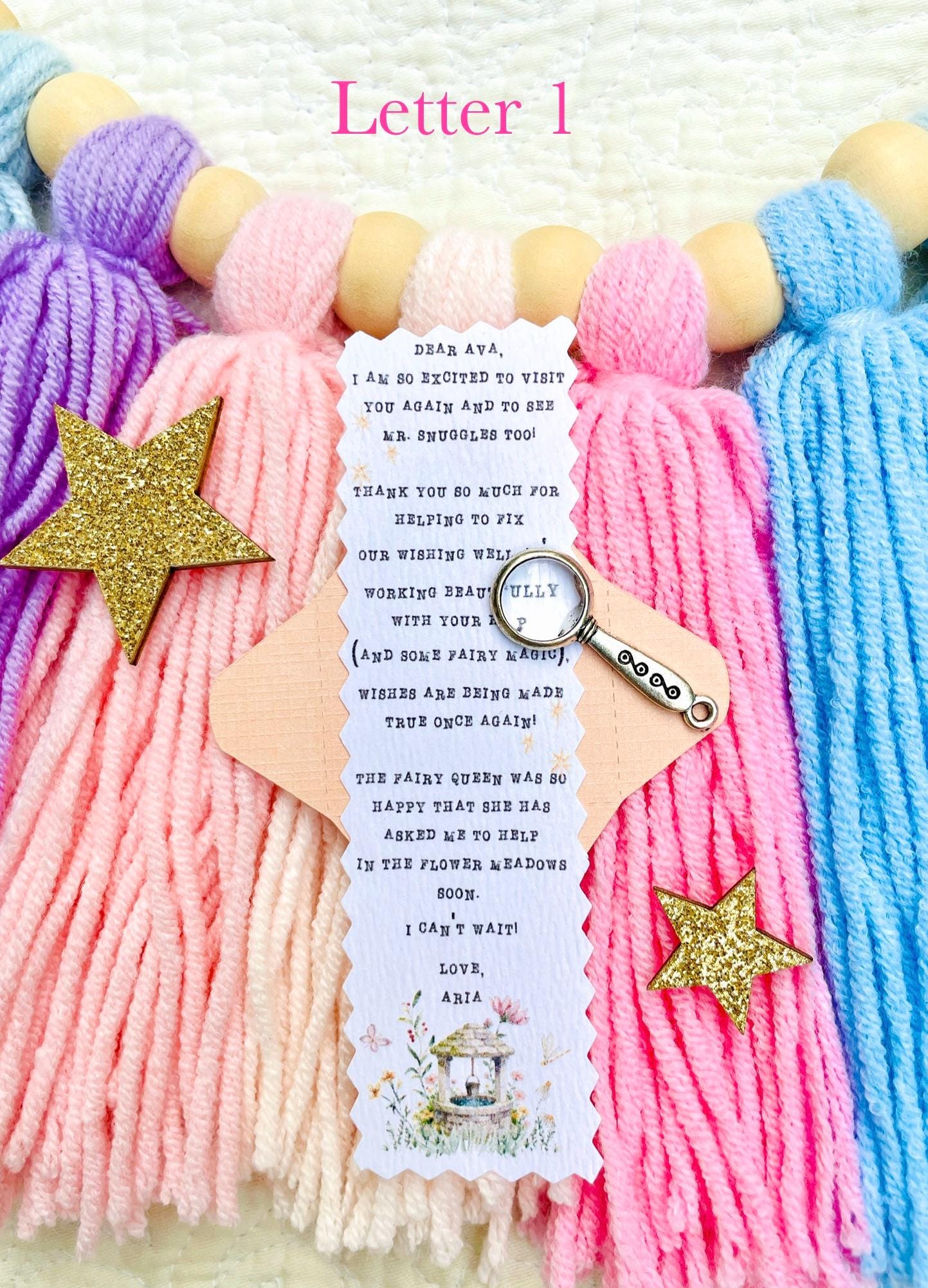 Personalised Fairy Adventure Letters | Aria’s Flower Meadows Adventure (Part 2) | Interactive Fairy Mail | Fairy Door Gifts | Fairy Mail