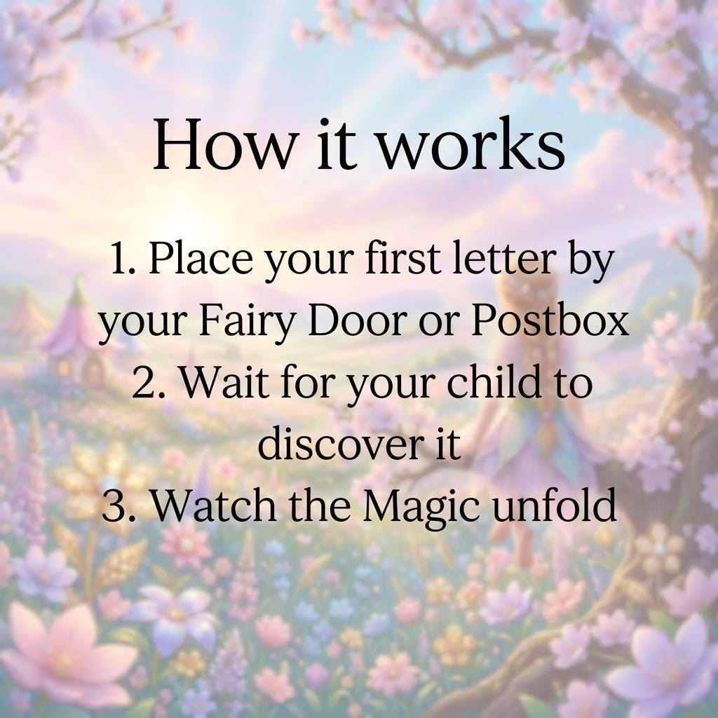 Personalised Fairy Adventure Letters | Aria’s Flower Meadows Adventure (Part 2) | Interactive Fairy Mail | Fairy Door Gifts | Fairy Mail