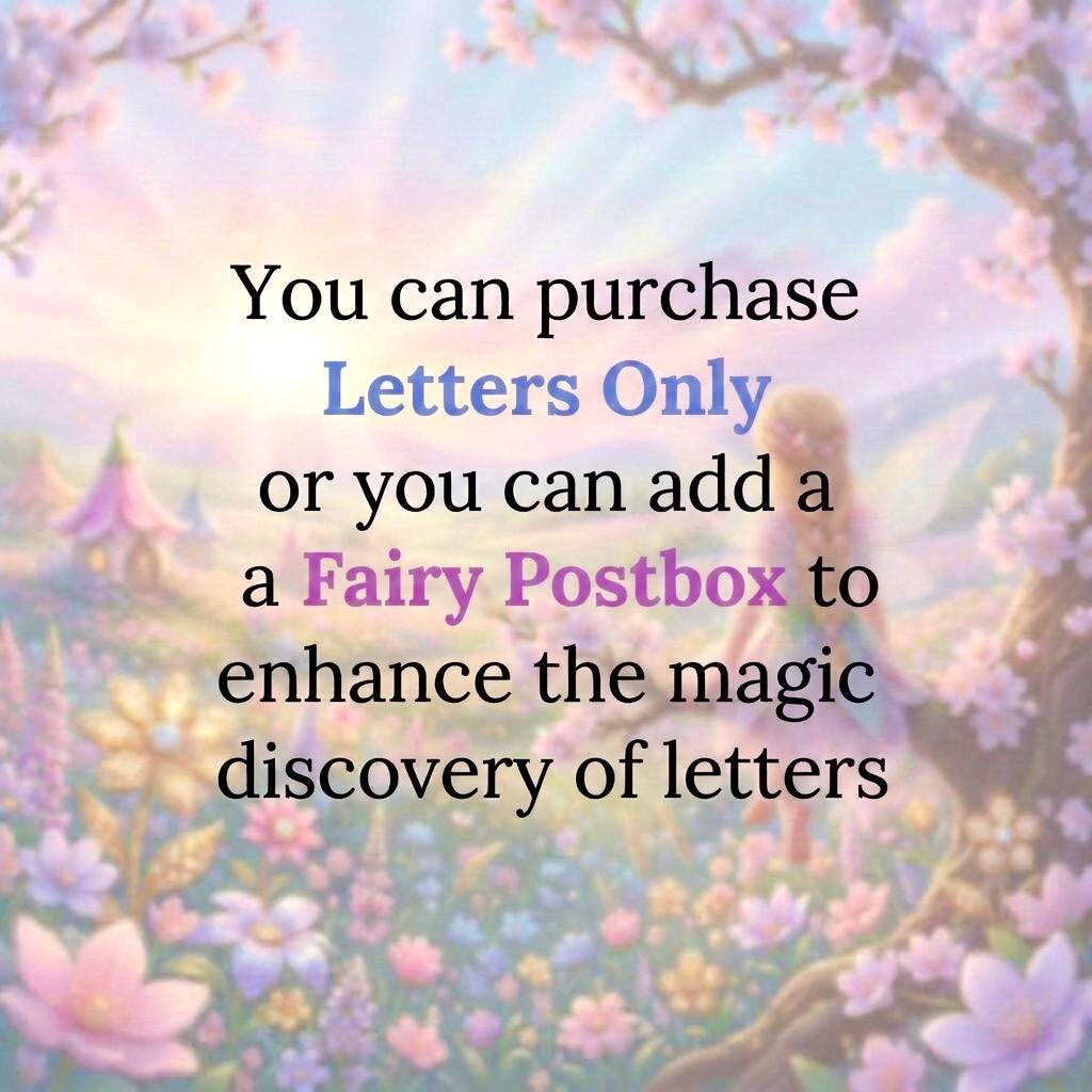Personalised Fairy Adventure Letters | Aria’s Flower Meadows Adventure (Part 2) | Interactive Fairy Mail | Fairy Door Gifts | Fairy Mail