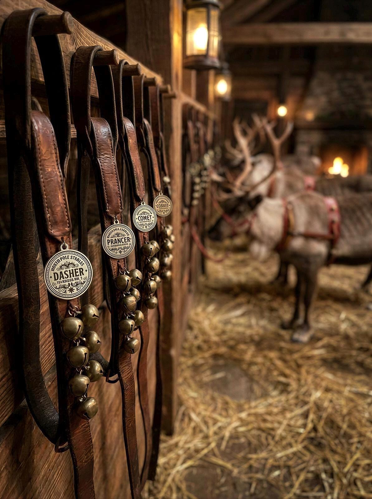 Lost REINDEER HARNESS BELL- Discover why Santa chose his Reindeer! Christmas Eve Box Gift | Stocking Filler