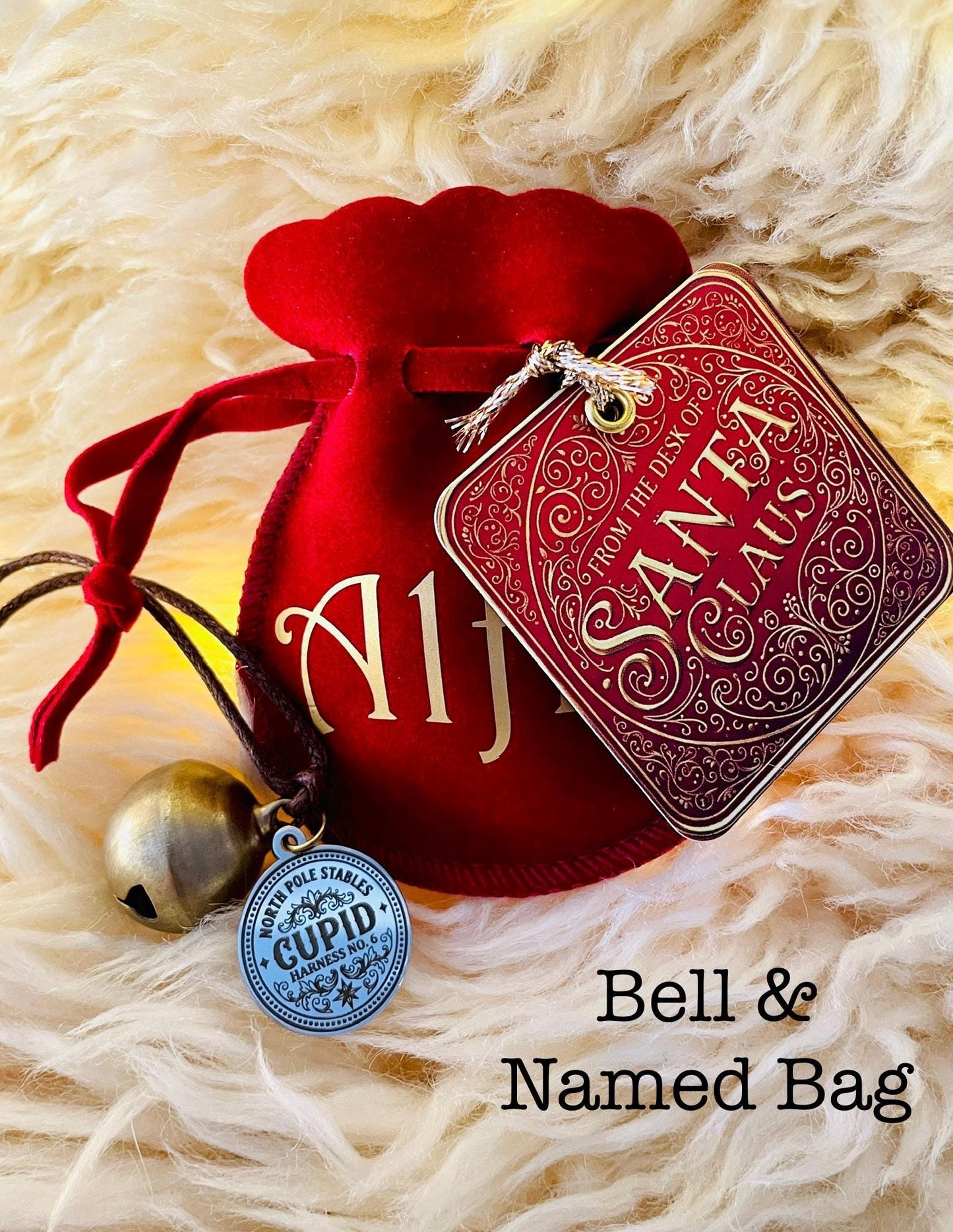 Lost REINDEER HARNESS BELL- Discover why Santa chose his Reindeer! Christmas Eve Box Gift | Stocking Filler