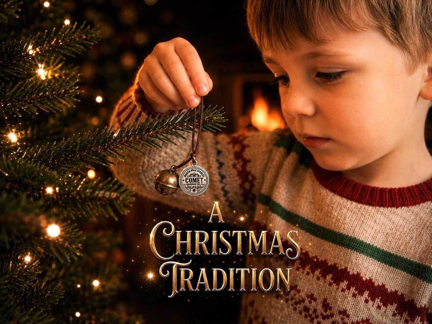 Lost REINDEER HARNESS BELL- Discover why Santa chose his Reindeer! Christmas Eve Box Gift | Stocking Filler