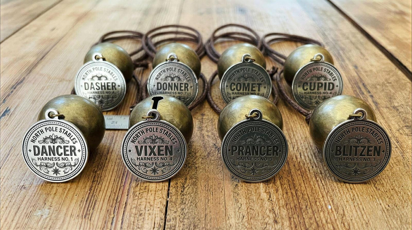 Lost REINDEER HARNESS BELL- Discover why Santa chose his Reindeer! Christmas Eve Box Gift | Stocking Filler