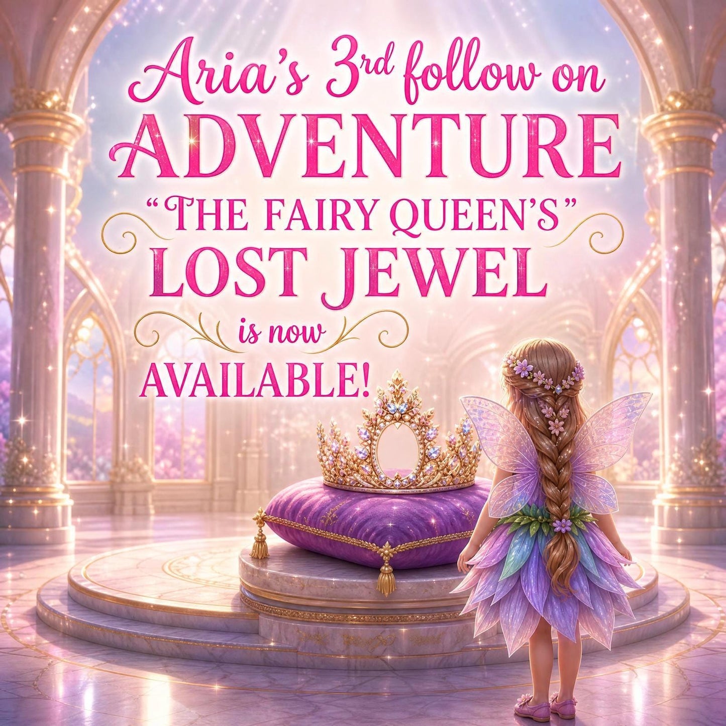 Personalised Fairy Adventure Letters | Aria’s Flower Meadows Adventure (Part 2) | Interactive Fairy Mail | Fairy Door Gifts | Fairy Mail