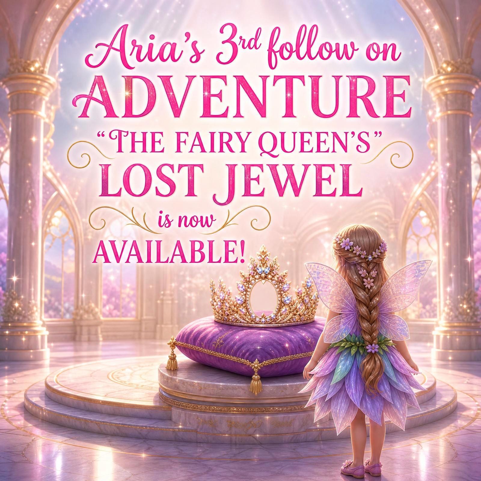 Personalised Fairy Adventure Letters | Aria’s Flower Meadows Adventure (Part 2) | Interactive Fairy Mail | Fairy Door Gifts | Fairy Mail