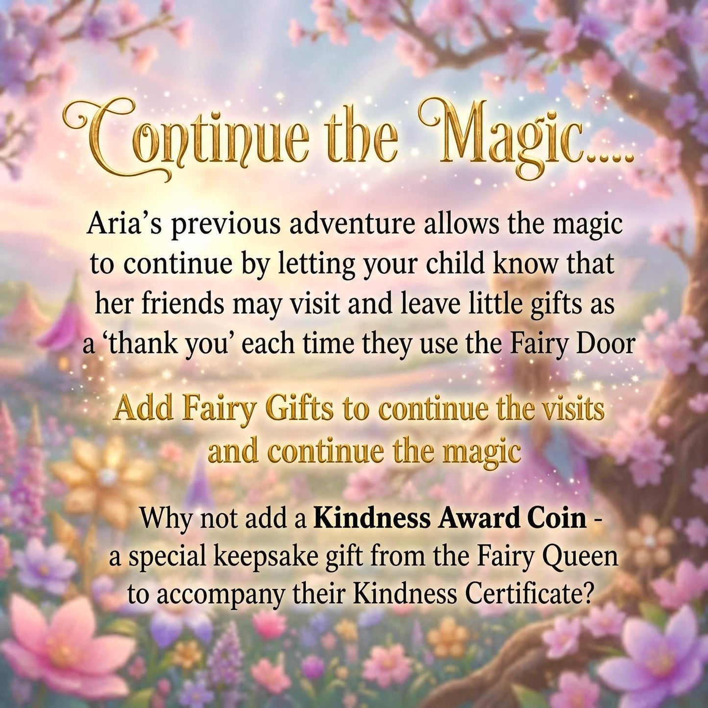 Personalised Fairy Adventure Letters | Aria’s Flower Meadows Adventure (Part 2) | Interactive Fairy Mail | Fairy Door Gifts | Fairy Mail
