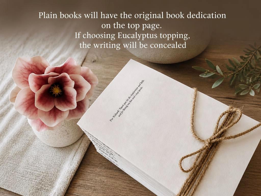 Personalised Decorative Book Stack with your SPECIAL DATES | Coffee Table Books | Home Decor Books