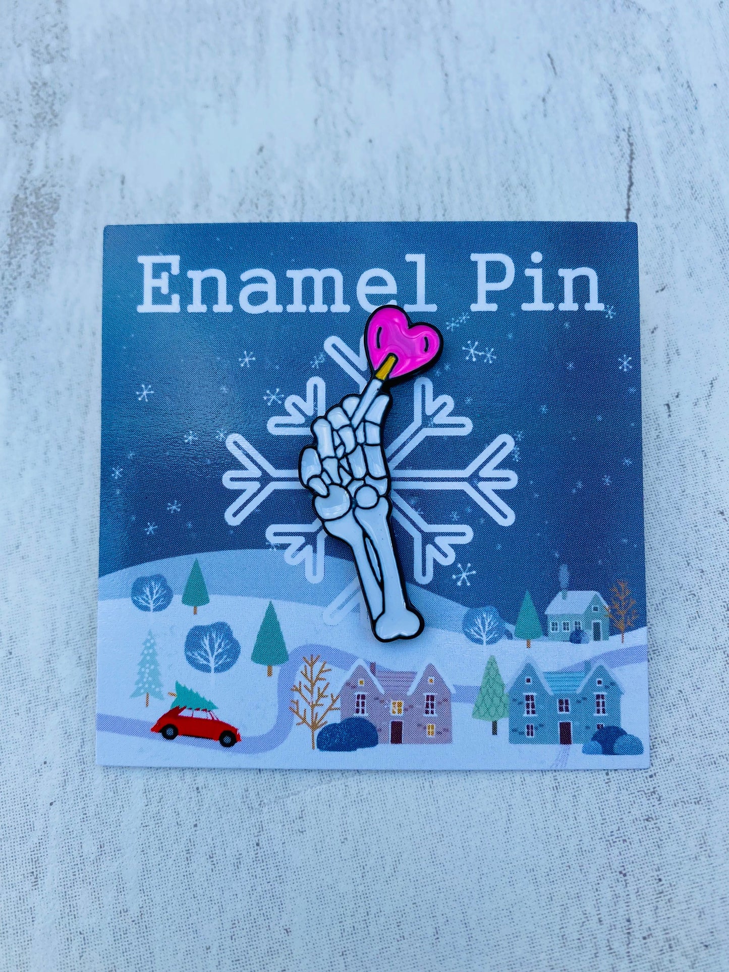 Halloween enamel pin - Romantic Gothic Punk Enamel Pin - Mystic Gothic Punk Badge, Lapel -Christmas Gift