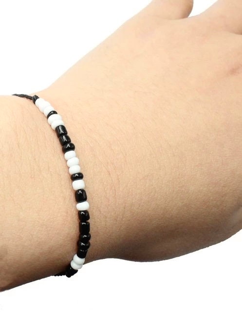 I’ll be Waiting- I’ll be back Morse Code Bracelets- Romantic Secret Message