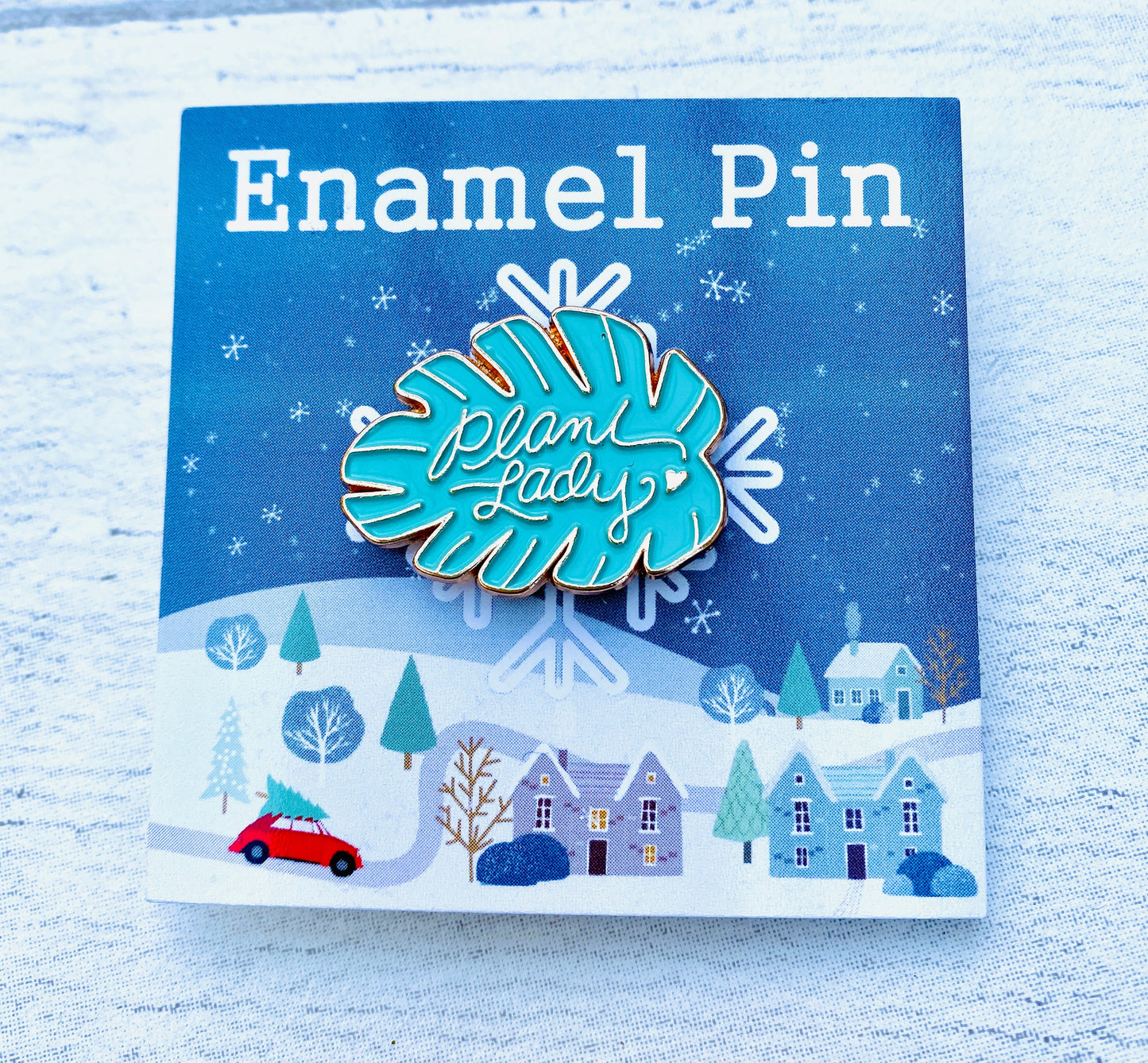 Plant Lover Enamel Pin! Funny Plant Gift- Crazy Plant Lady Badge Lapel