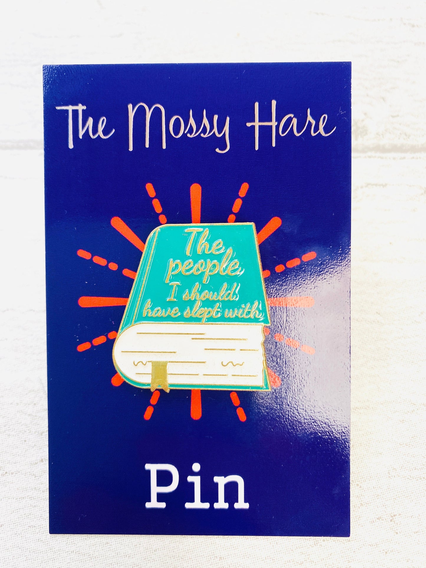 The People I Should Have Slept With Enamel Pin badge, lapel
