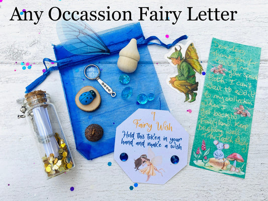 ANY Occasion Boys Fairy Letter! Tooth Fairy Letter, Dummy/Kindness/Bravery Fairy, Big Brother Fairy Personalised Handwritten Letter Gifts