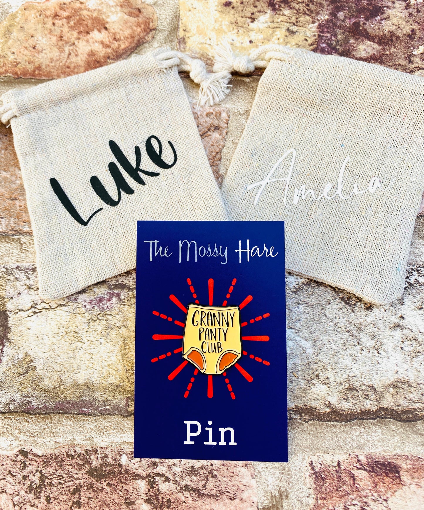 Funny Enamel Pin! Humourous Badge- great birthday gift!