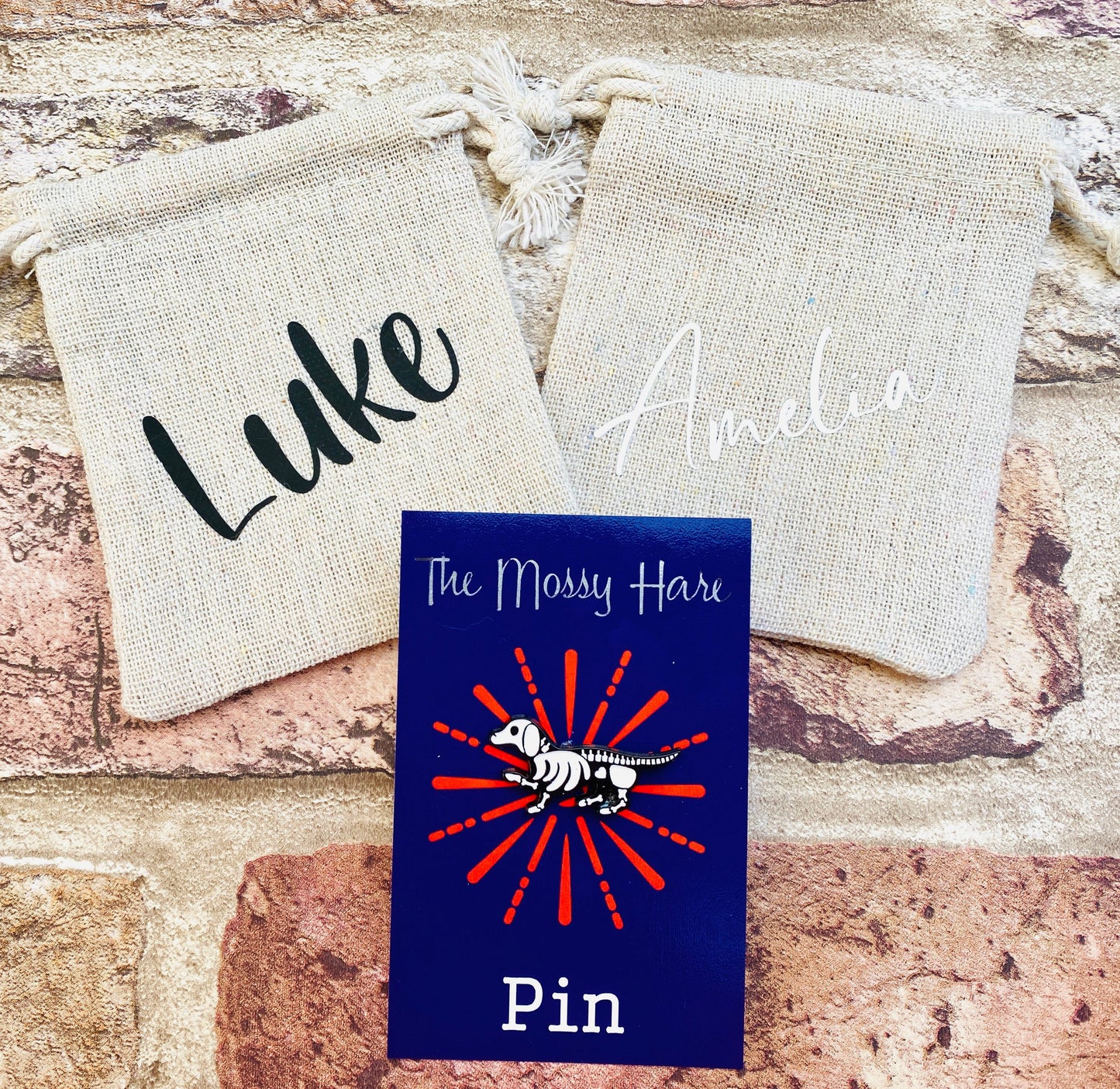 Gothic Cat Skeleton Punk Enamel Pin - Christmas badge lapel