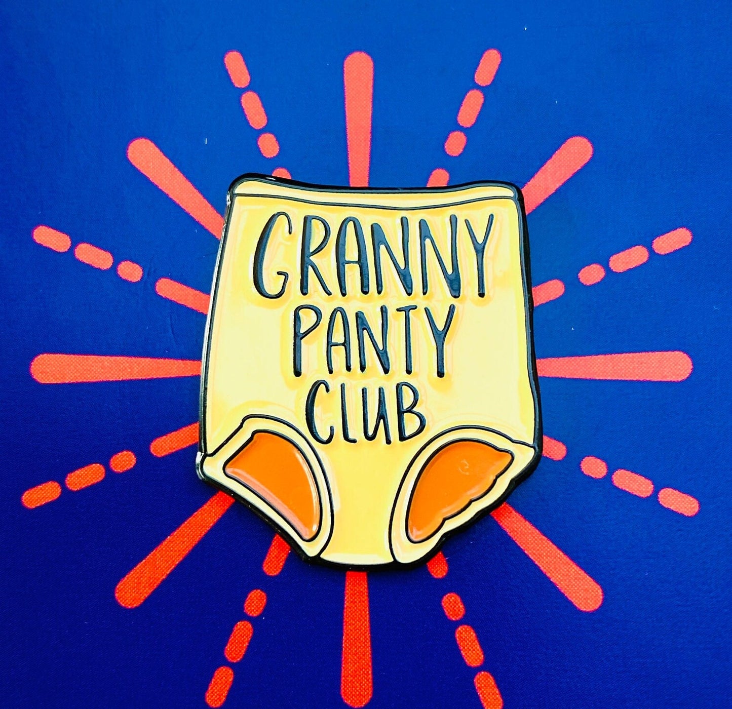 Funny Enamel Pin! Humourous Badge- great birthday gift!